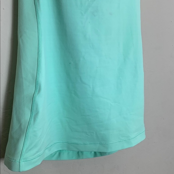 Lululemon Core Kicker Women Teal/Mint Tank Top Mini Hyper Stripe Size 8 - Picture 4 of 8